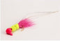 Slater Electric Chicken Jig 1/16 Pink/Chart/Pink #4 Hook 3pk