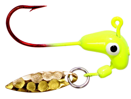 Blakemore Road Runner Head Pro Series 1/16oz 4ct Chartreuse