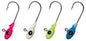 Bobby Garland Mo Glo Jig Head 1/16oz 10ct Blue Glo