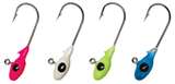 Bobby Garland Mo Glo Jig Head 1/16oz 10ct Ghost Glo