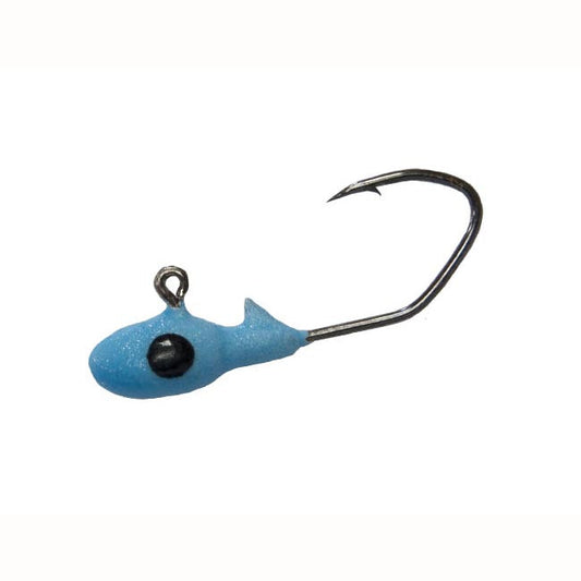 Bobby Garland Overbite Sickle Jig Head 1/16oz 10ct Blue