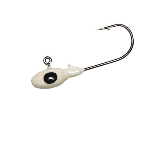 Bobby Garland Mo Glo Jig Head 1/8oz 10ct Ghost Glo