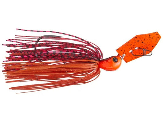 Z-MAN Chatterbait Jack Hammer 3/8oz Fire Orange-Org Blade