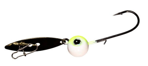 Z-MAN Chatterbait WillowVibe 3/8oz Chart/White 2pk