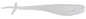 Rapala CrushCity Mooch Minnow 3.5in 6ct Pearl White