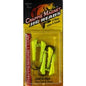 Leland Crappie Magnet Replacement Heads 5ct 1/16oz Chartreuse