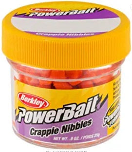 Berkley Crappie Nibbles .90oz Flo Orange