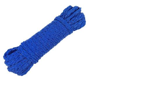 TH Marine Utility Line 1/4in x 40ft Hollow Braid Blue