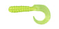 Big Bite Curl Tail Grub 2in 10ct Chartreuse Pearl