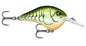 Rapala DT Series 6' 3/8 2" Chart Rootbeer Crawdad