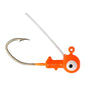 Eagle Claw Pro-V Weedless Ball Jig Head 1/16 10ct Orange