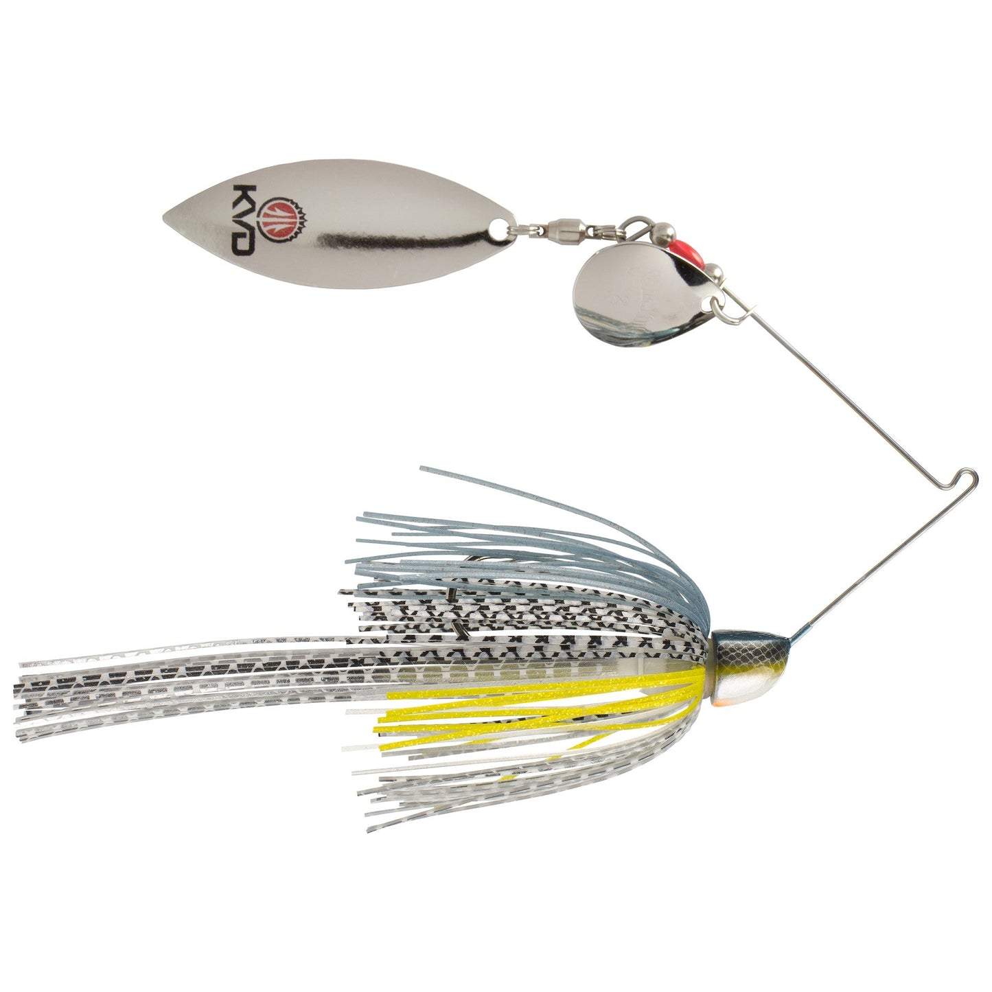 Strike King Finesse KVD Spinnerbait 3/8oz Chrome Sexy Shad