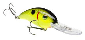 Strike King Series 3XD - 7/16oz 10+ Black Back Chartreuse