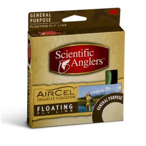 Scientific Anglers Air Cel Level Fly Line Green Size 8