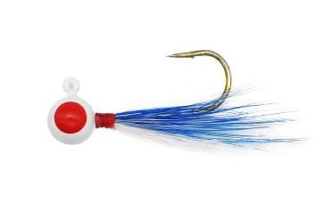 Leland Pop Eye Jig 1/16 2ct Blue/White