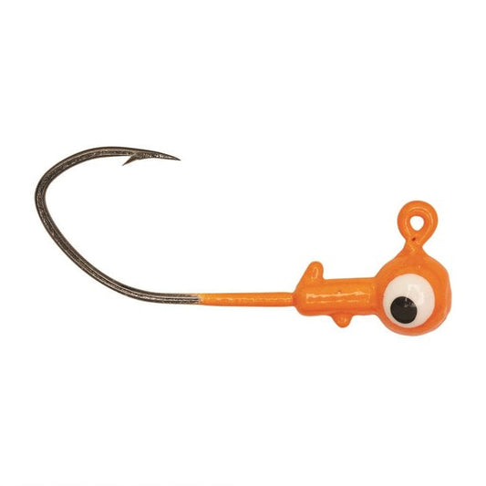 Eagle Claw Pro-V Ball Jig Head 1/16 10ct Orange