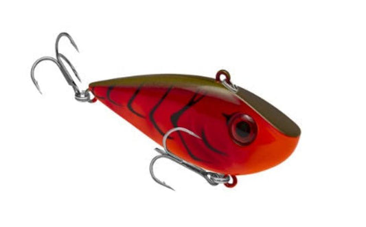 Strike King Red Eye Bitsy Shad 1.75in 3/16oz FireCraw