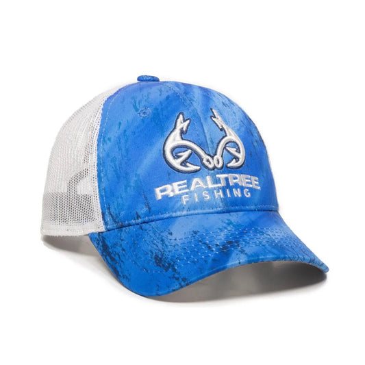 Outdoor Cap Real Tree Fishing Lite Blue/White