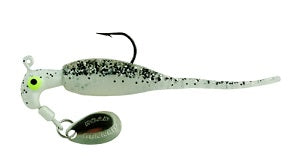 Blakemore Slab Runner w/Baby Shad 1/8oz #2 Blue Ghost GLO