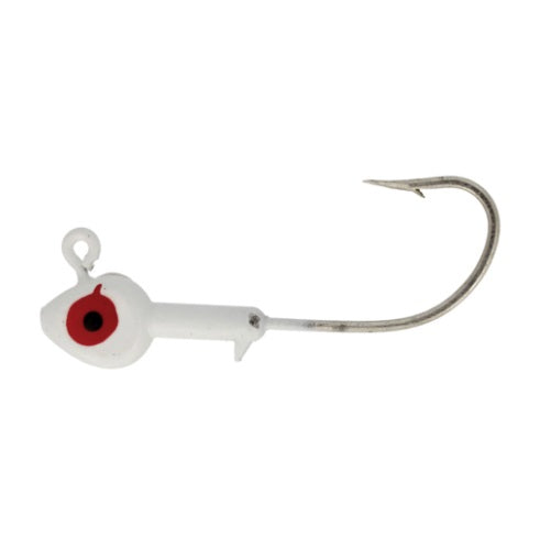 Eagle Claw Saltwater Ball Head 1/8oz 10ct White