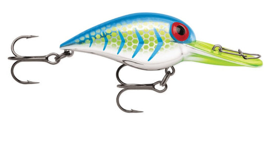 Storm Wiggle Wart 2" 3/8 Blazin' Blue UV