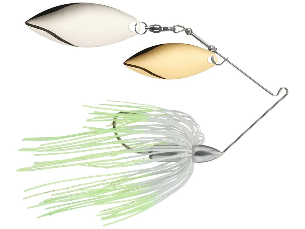 War Eagle Spinnerbait Screamn Eagle Silver Frame DW 1/2 Hot White Shad