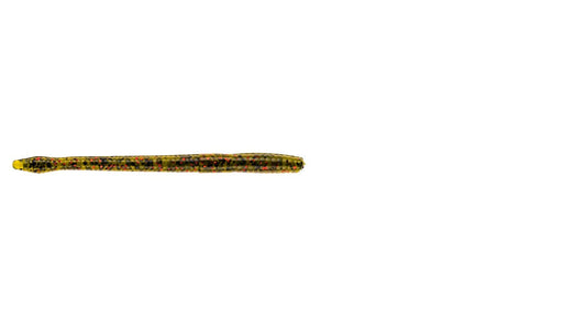 NetBaitBF Finesse Worm 4.75in Wtrmelon/Rd 20ct