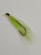 White & Chartreuse Coho size #2