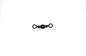 Eagle Claw Swivel-Black Barrel 12ct/12pk Size 5