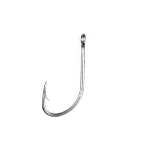 Eagle Claw Stainless Hook Plain Shank 100ct Size 4/0