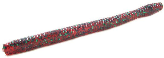 Zoom Magnum Finesee Worm 5" 10/bag Red Bug