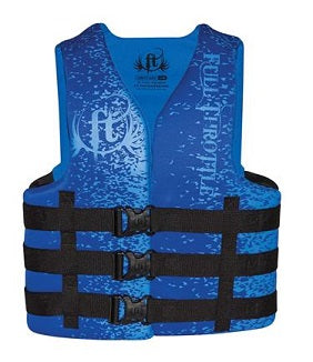 Onyx Rapid Dry Life Vest Adult 2X/4X Blue