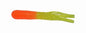 Big Bite Crappie Tubes 1.5" 10ct Orange/Chartreuse