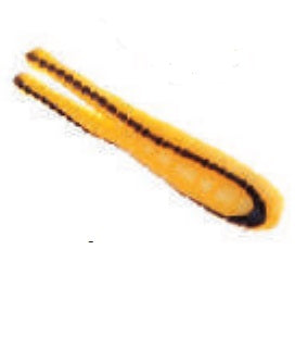 Betts Spin 1/32 Value Pack Grub Yellow Black Stripe