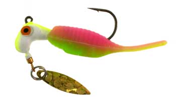 Blakemore Reality Shad 1/16oz 2pk Rainbow Sherbert