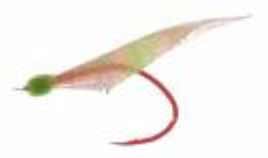 Boss Kat Sabiki Rig Glow/White 6-Hook Size 10