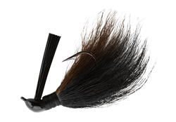 Booyah Bucktail Jig 1/8 Black/Brown