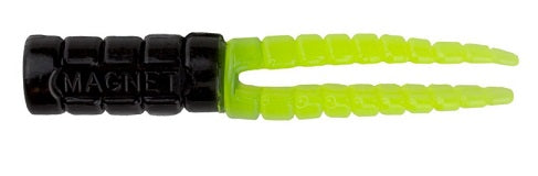 Leland Crappie Magnet 1.5" 15ct Black/Chartreuse