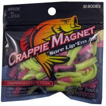 Leland Crappie Magnet 1.5" 15ct Glow Pop