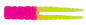 Leland Crappie Magnet 1.5" 15ct Pink/Chartreuse