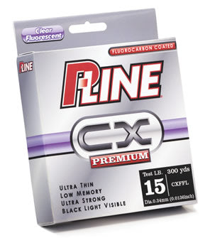 P-Line CX Preminum Fluorescent Clear 300yd 15lb