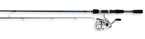 Daiwa Combo D-Shock Spinning Combo 2BB 6'2pc ML