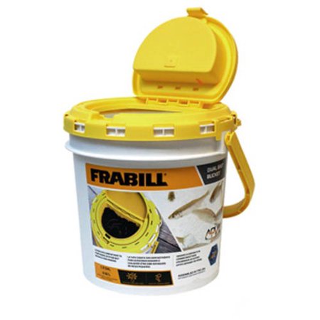 Frabill Minnow Bucket Drainer 2pc 10qt