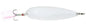 Nichols 5" Lake Fork Flutter Spoon, Snow, 1-1/8oz