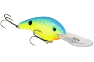 Strike King Series 5XD - 5/8oz Powder Blue Back Chartreuse