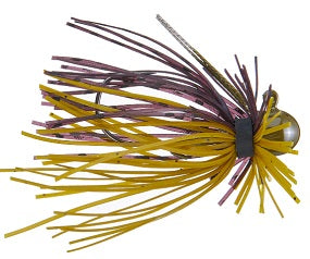 Buckeye Mushroom Jig 1/8oz 2-pack Green Pumpkin