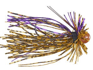 Buckeye Mushroom Jig 3/16oz 2-pack Peanut Butter Jelly