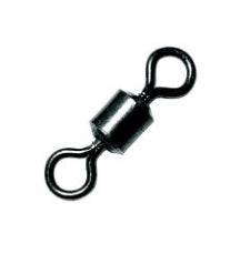 Eagle Claw Lazer Power Swivels Black Size 6 12ct