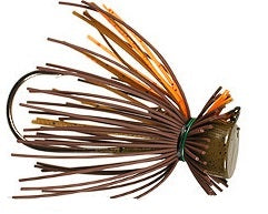 Buckeye Finesse Jigs 1/4oz Orange/Pumpkin