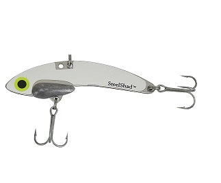 Steel Shad Original 1/4oz 2/Pak Silver/Chrome